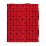 blanket50fl whi z1 t anchor pattern blanket red