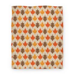 Movie Anime Autumn Leaves Pattern Premium Fleece Sherpa Blanket Perfect And Unique Gifts For Family On Christmas