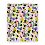 blanket50fl whi z1 t bee rad pattern