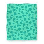 blanket50fl whi z1 t birdie pattern blanket mint