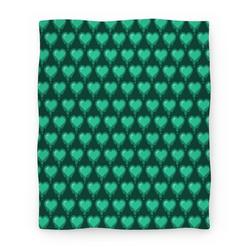 Movie Anime Bleeding Heart (Mint) Premium Fleece Sherpa Blanket Perfect And Unique Gifts For Family On Christmas