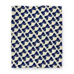 blanket50fl whi z1 t blue bow pattern