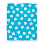 blanket50fl whi z1 t blue polka dot blanket