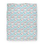 blanket50fl whi z1 t bunbun pattern blue