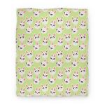 blanket50fl whi z1 t bunbun pattern green
