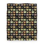 blanket50fl whi z1 t cat faces pattern