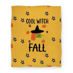 Movie Anime Cool Witch Fall Premium Fleece Sherpa Blanket Perfect And Unique Gifts For Family On Christmas