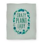 blanket50fl whi z1 t crazy plant lady