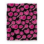 blanket50fl whi z1 t cute sassy and girly