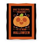 blanket50fl whi z1 t due to personal reasons it is now halloween pumpkin orange