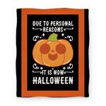 blanket50fl whi z1 t due to personal reasons it is now halloween pumpkin white