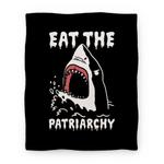 blanket50fl whi z1 t eat the patriarchy shark