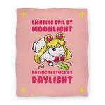 blanket50fl whi z1 t fighting evil by moonlight eating lettuce by daylight