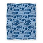blanket50fl whi z1 t geometric fish