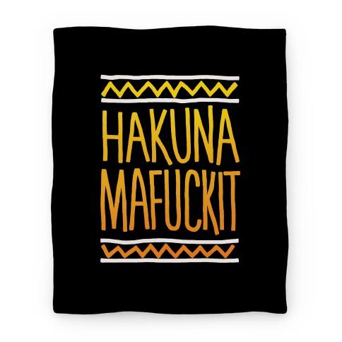 Movie Anime Hakuna MaF***it Premium Fleece Sherpa Blanket Perfect And Unique Gifts For Family On Christmas blanket50fl whi z1 t hakuna mafuckit