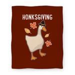 blanket50fl whi z1 t happy honksgiving goose
