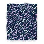 blanket50fl whi z1 t heart pattern