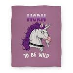 blanket50fl whi z1 t horn to be wild