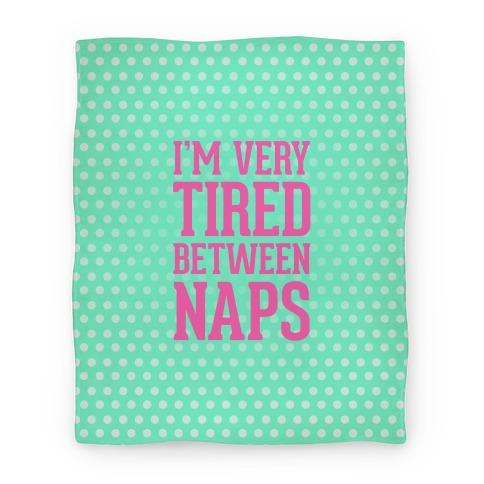 Movie Anime I'm Very Tired Between Naps Premium Fleece Sherpa Blanket Perfect Gifts For Family On Christmas blanket50fl whi z1 t i m very tired between naps
