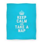 blanket50fl whi z1 t keep calm and take a nap