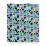 blanket50fl whi z1 t kingdom hearts pattern