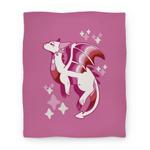 blanket50fl whi z1 t lesbian pride dragon