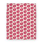 blanket50fl whi z1 t lips pattern