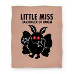 blanket50fl whi z1 t little miss harbinger of doom