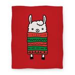blanket50fl whi z1 t long llama scarf