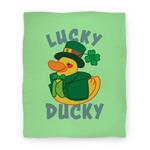 blanket50fl whi z1 t lucky ducky