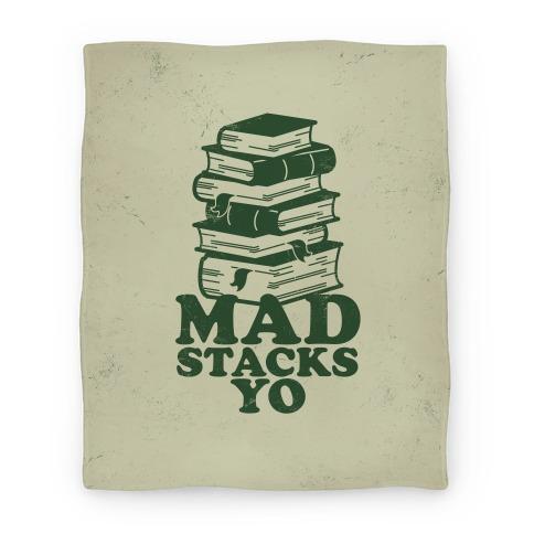 Movie Anime Mad Stacks Yo Premium Fleece Sherpa Blanket Perfect And Unique Gifts For Family On Christmas blanket50fl whi z1 t mad stacks yo blanket
