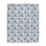 blanket50fl whi z1 t mermaid toile pattern