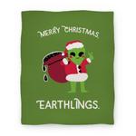 blanket50fl whi z1 t merry christmas earthlings