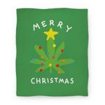 blanket50fl whi z1 t merry christmas pot leaf