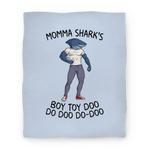 blanket50fl whi z1 t momma shark s boy toy doo doo