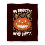 blanket50fl whi z1 t no thoughts heady empty jack o lantern