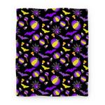 blanket50fl whi z1 t nonbinary pride halloween pattern