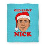 blanket50fl whi z1 t old saint nick