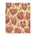 blanket50fl whi z1 t oni demons pattern