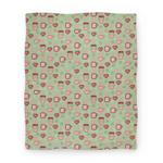 blanket50fl whi z1 t pastel coffee pixel art pattern