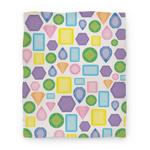 blanket50fl whi z1 t pastel gem pattern