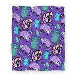 blanket50fl whi z1 t pastel goth trash animals pattern