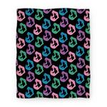 blanket50fl whi z1 t pastel goth vampire teeth pattern