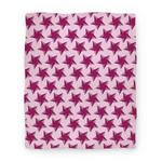 blanket50fl whi z1 t pink star pattern