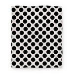blanket50fl whi z1 t polka dot blanket black