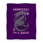 blanket50fl whi z1 t princess i m a xenomorph queen