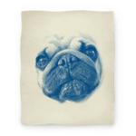 blanket50fl whi z1 t pug face