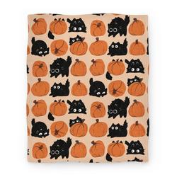 Movie Anime Pumpkin Cats Premium Fleece Sherpa Blanket Perfect And Unique Gifts For Family On Christmas