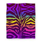 blanket50fl whi z1 t rainbow zebra blanket