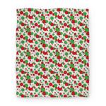 blanket50fl whi z1 t red and green holiday confetti